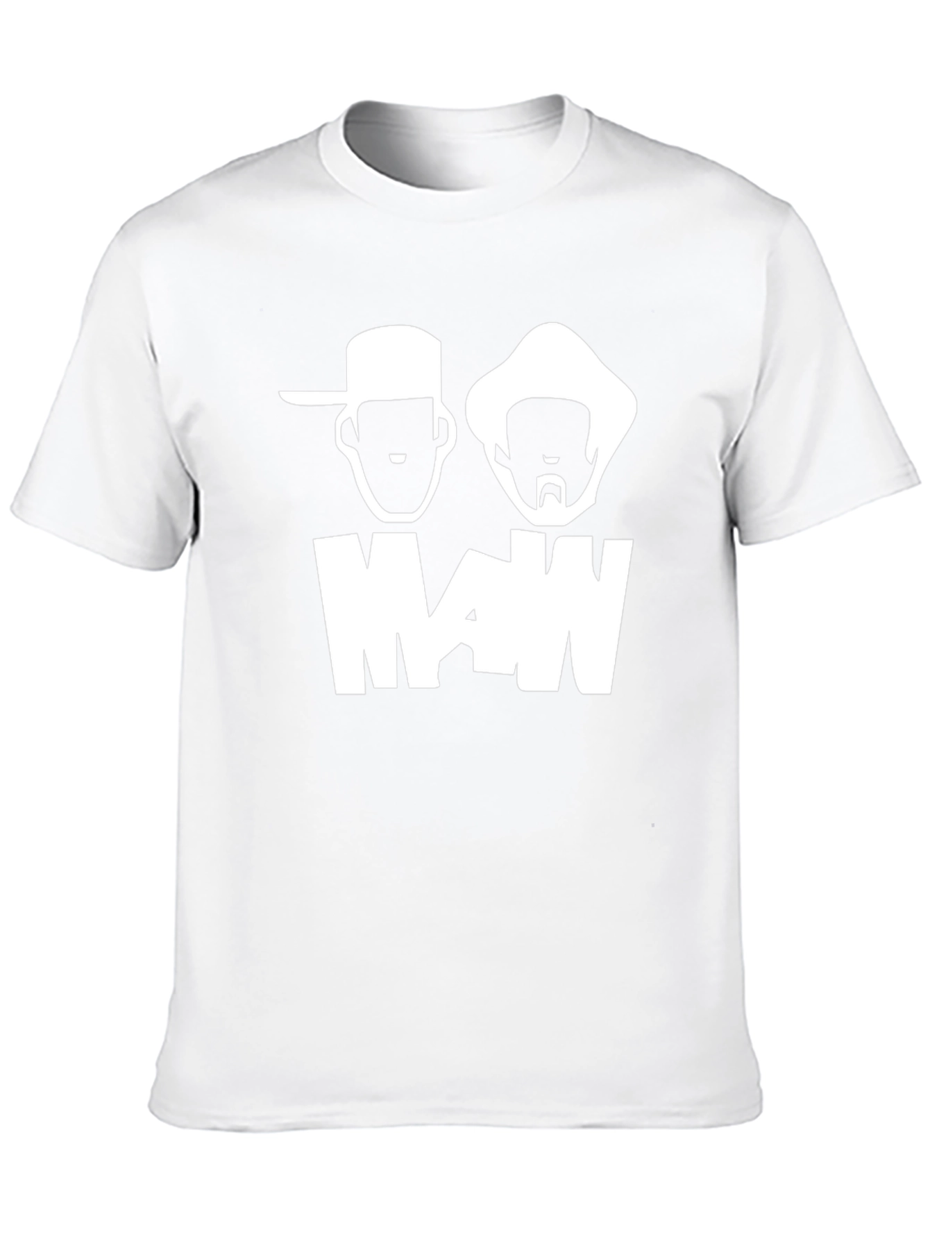 Man T-Shirt - Black Graphic Tee
