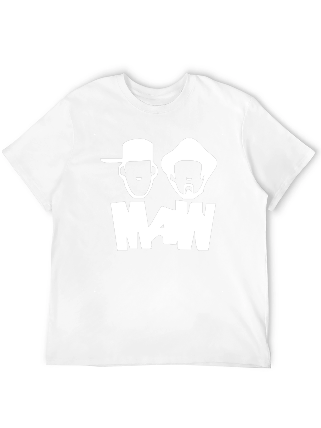 Man T-Shirt - Black Graphic Tee