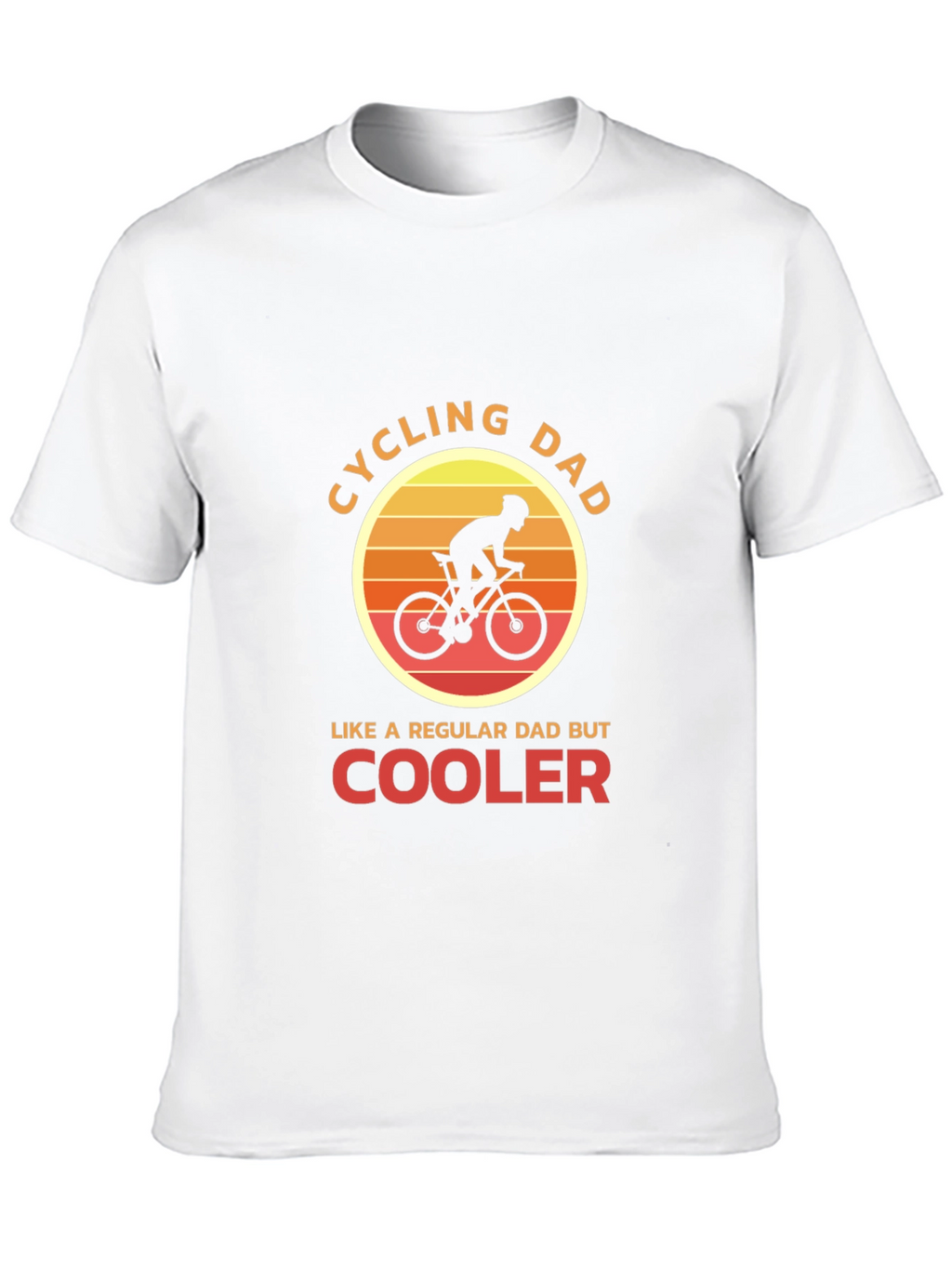 Cycling Dad T-Shirt - Cool Dad Biker Tee