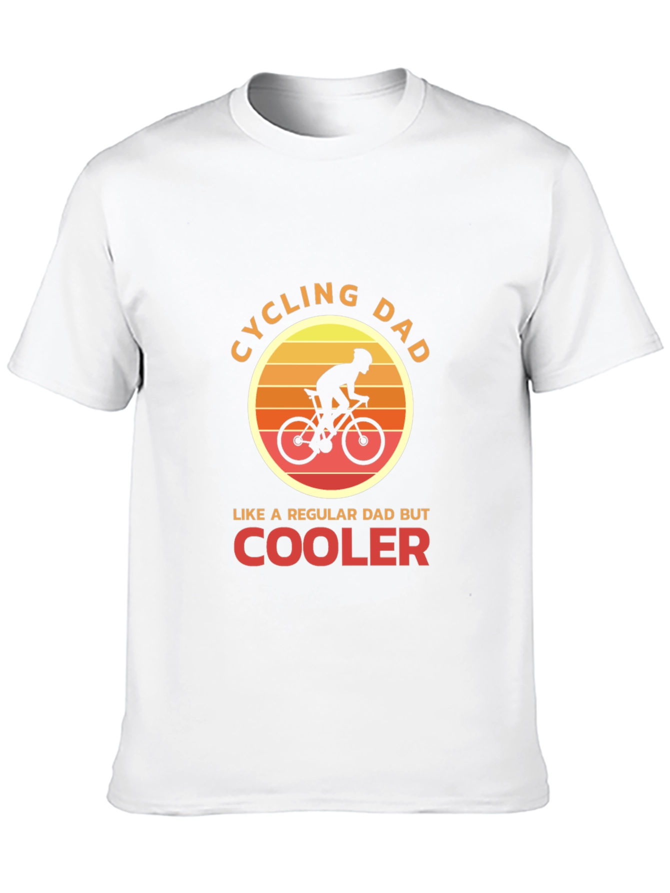 Cycling Dad T-Shirt - Cool Dad Biker Tee