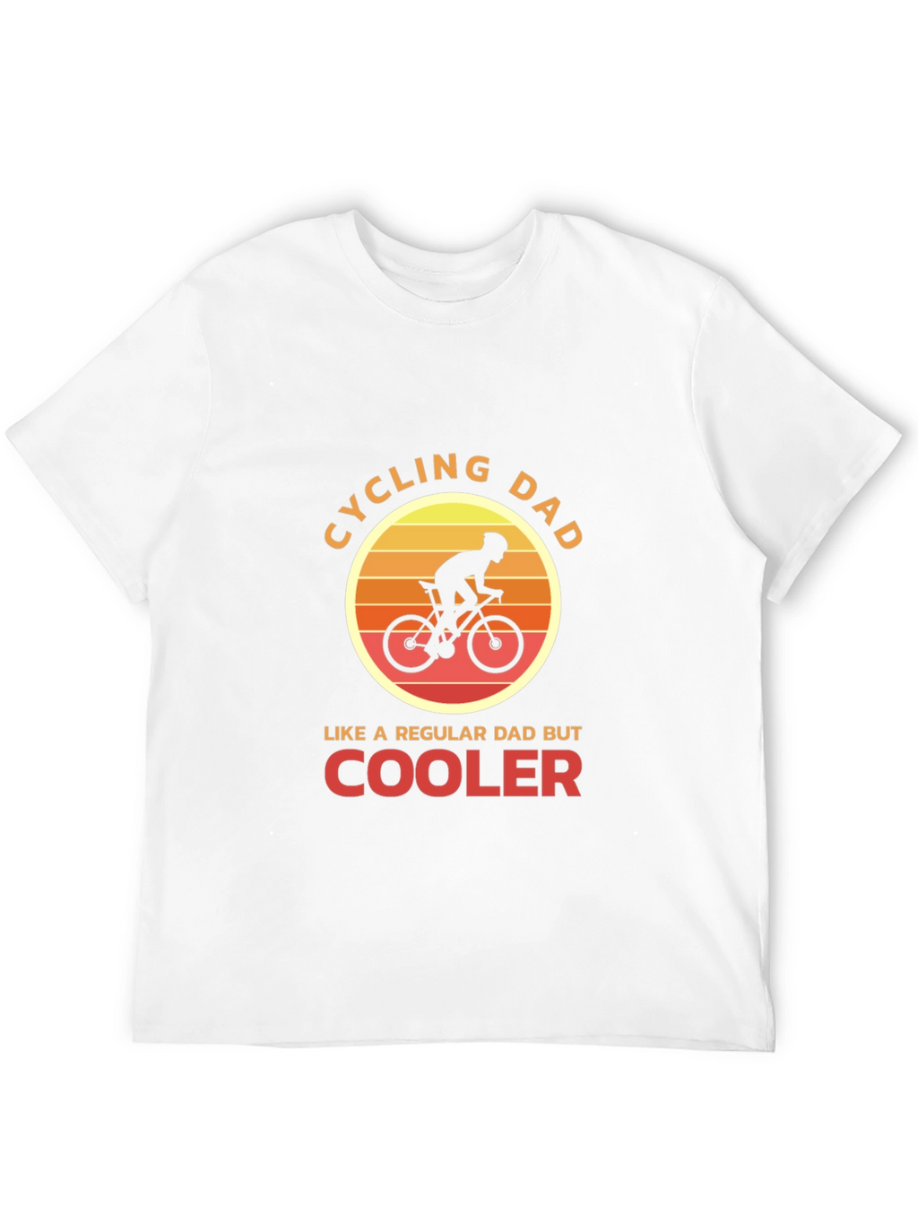 Cycling Dad T-Shirt - Cool Dad Biker Tee