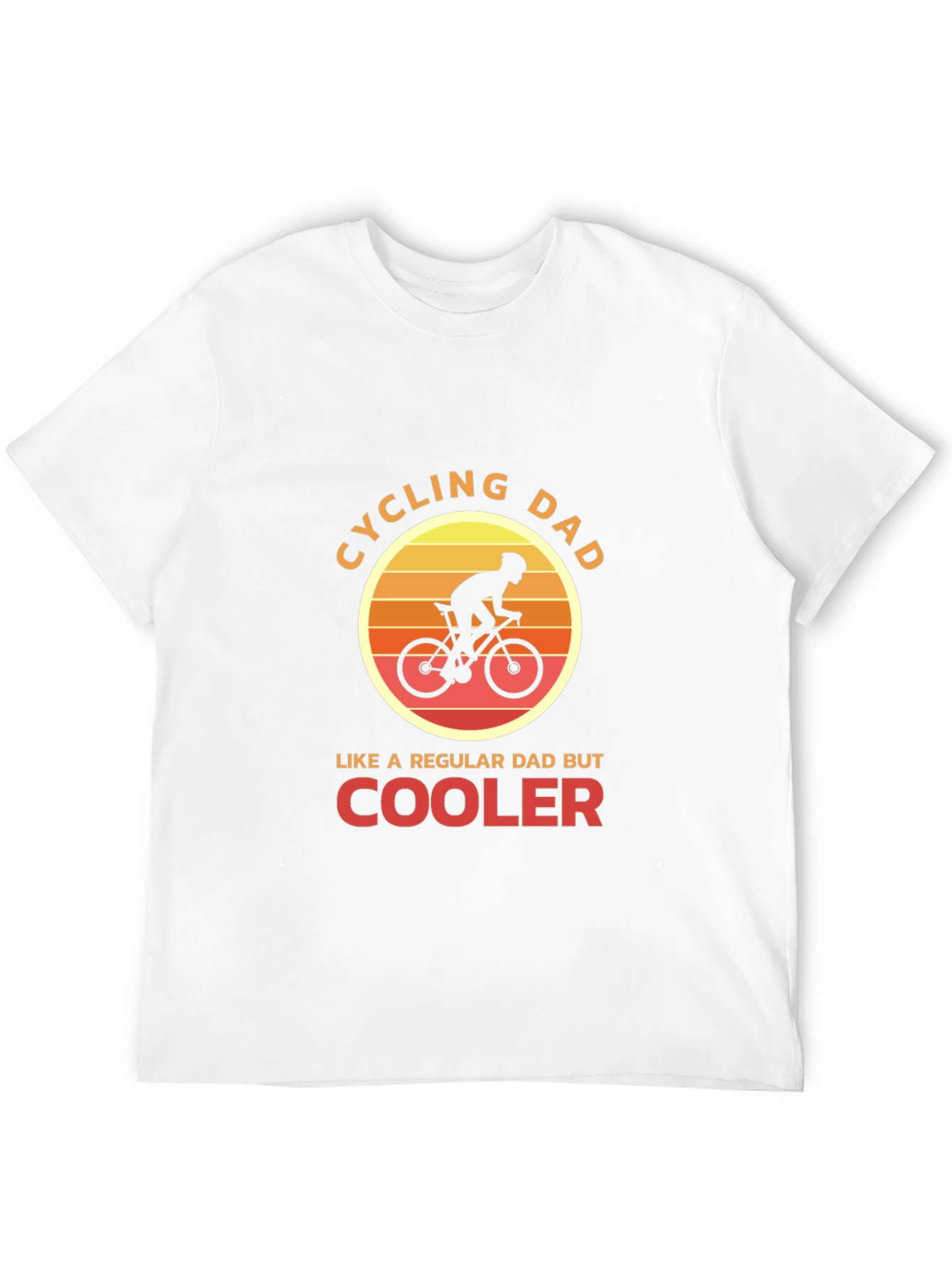 Cycling Dad T-Shirt - Cool Dad Biker Tee
