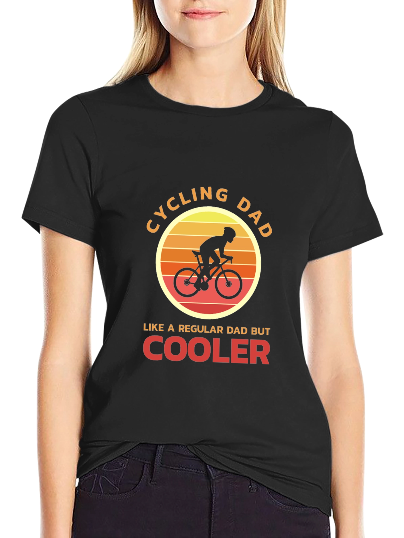 Cycling Dad T-Shirt - Cool Dad Biker Tee
