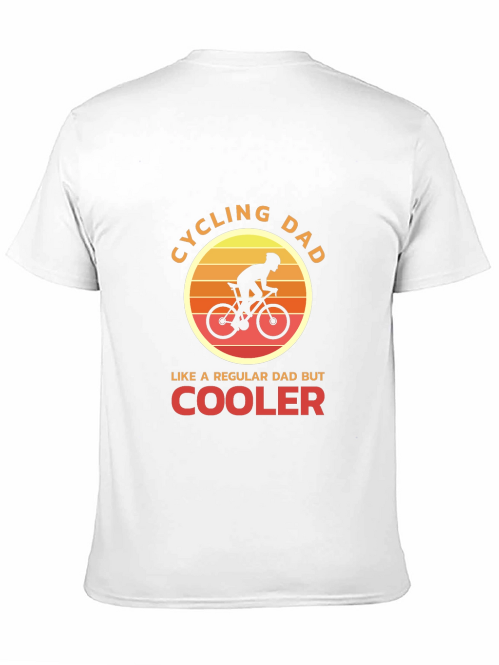 Cycling Dad T-Shirt - Cool Dad Biker Tee