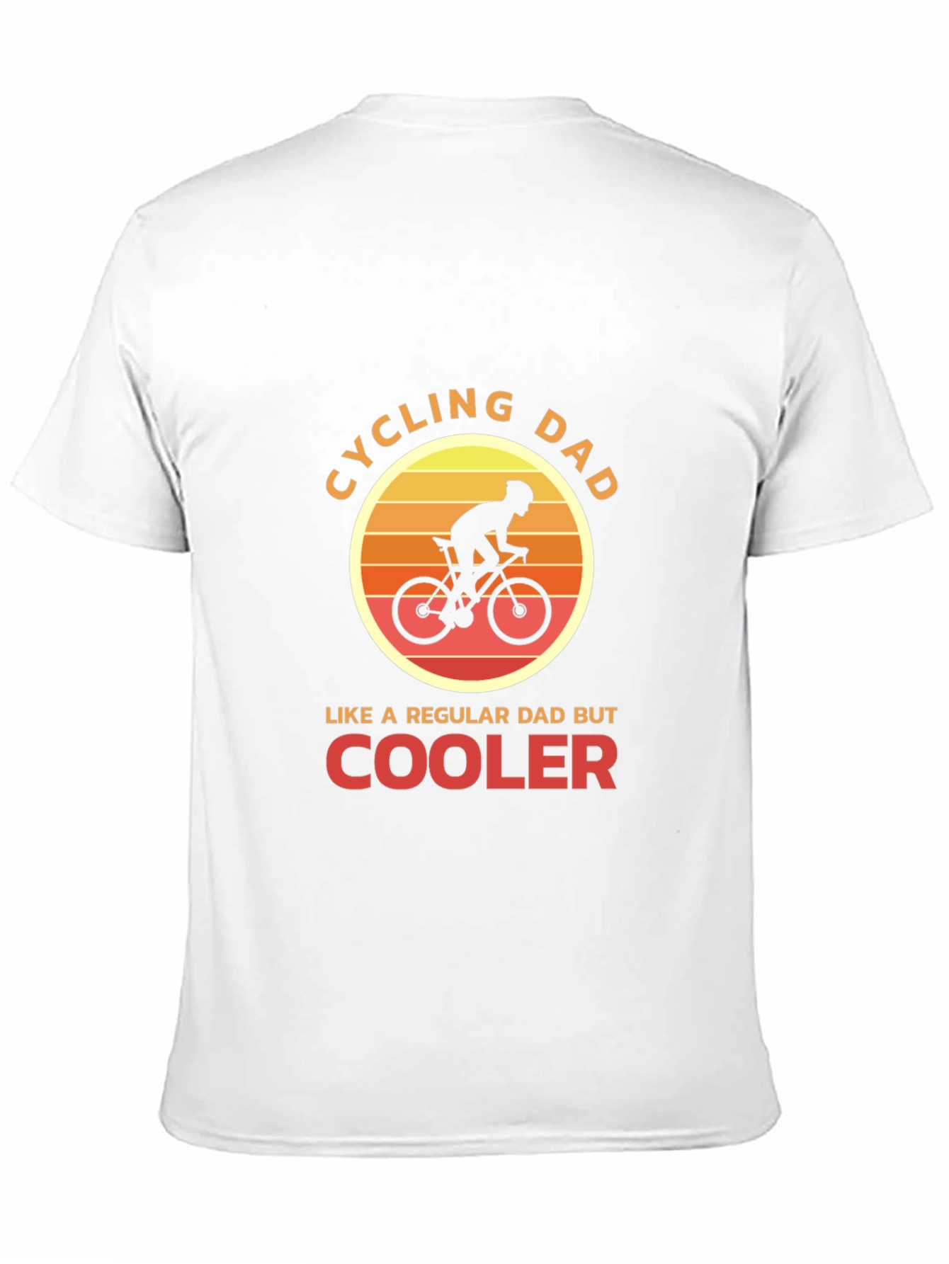 Cycling Dad T-Shirt - Cool Dad Biker Tee