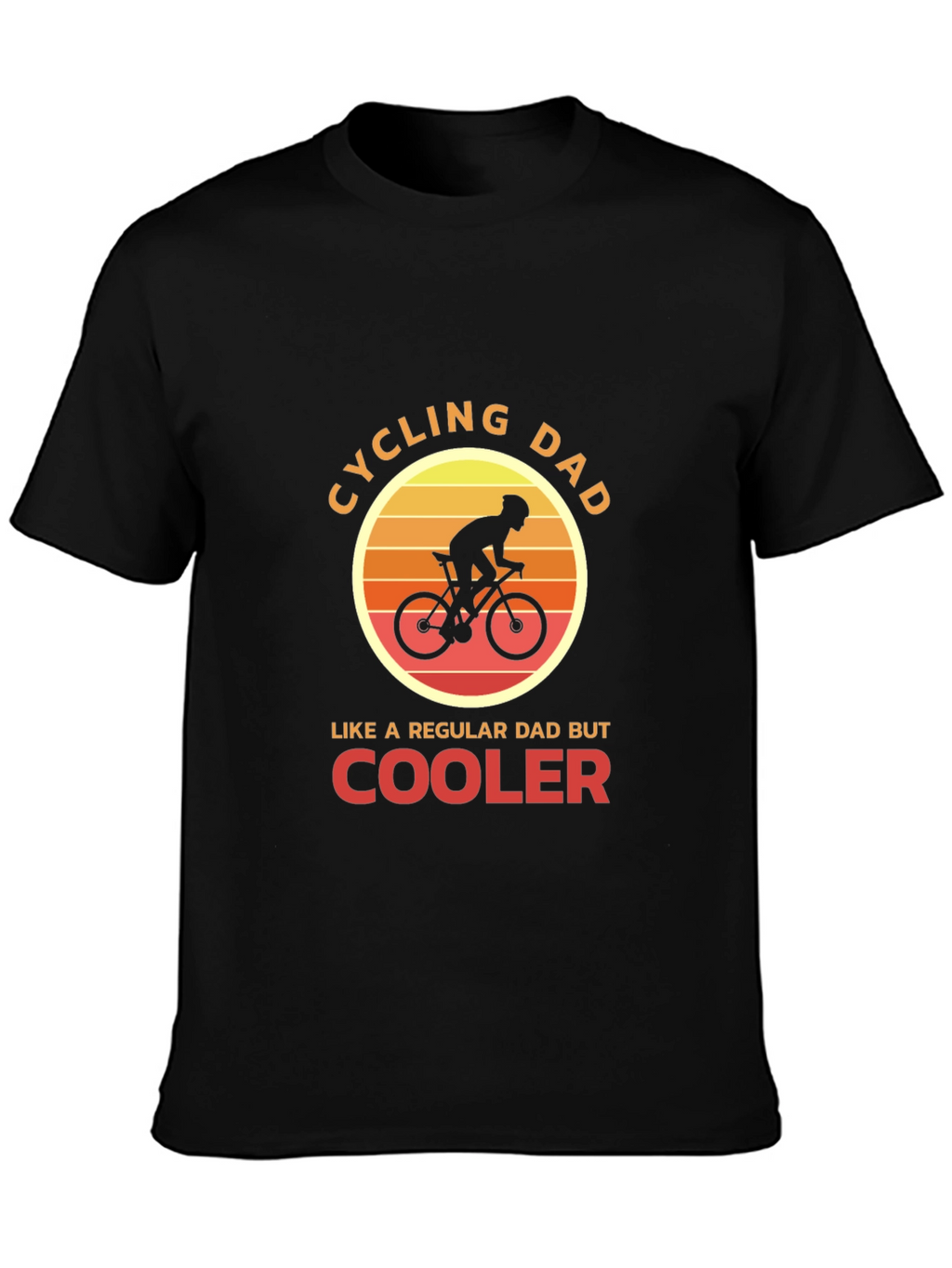 Cycling Dad T-Shirt - Cool Dad Biker Tee