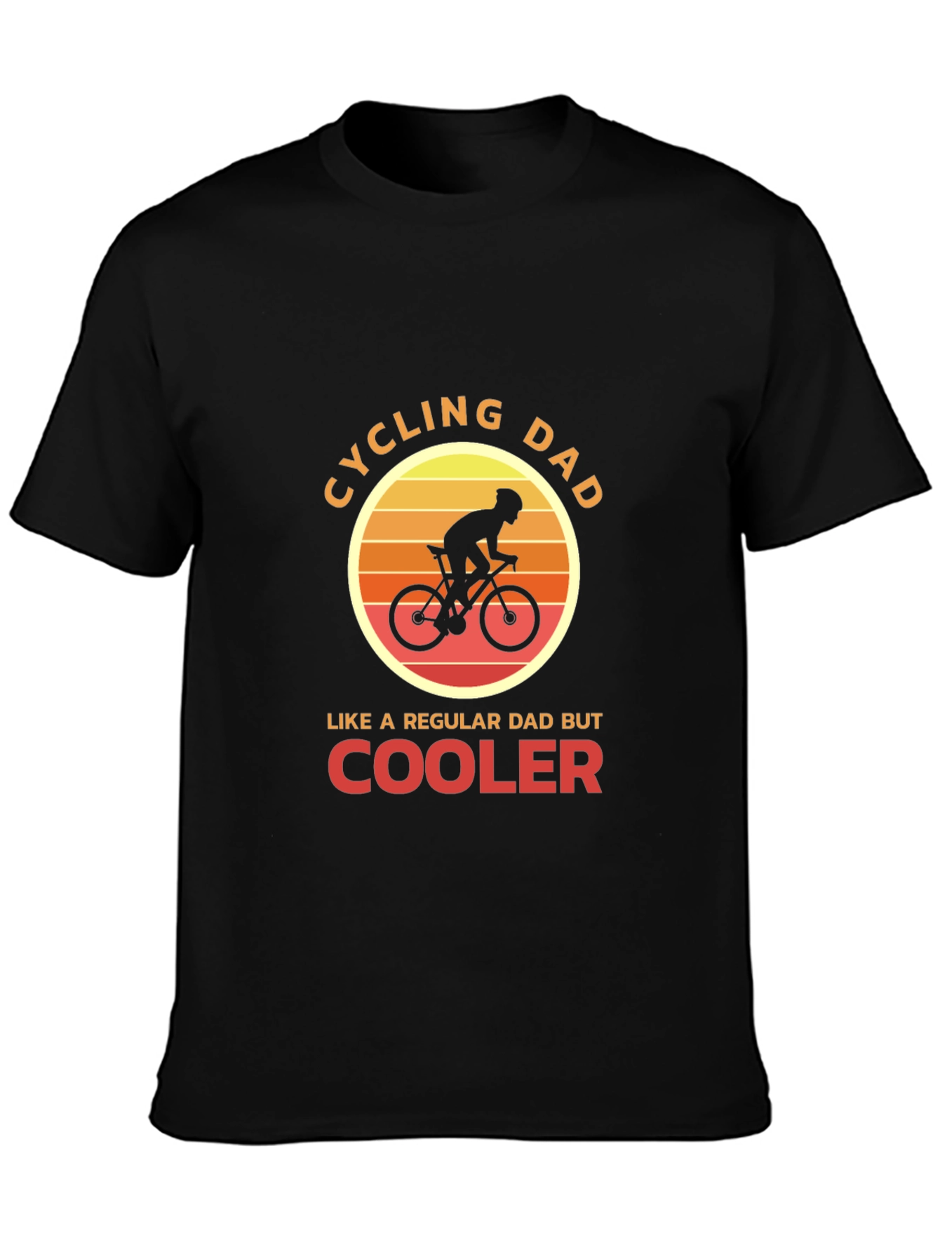 Cycling Dad T-Shirt - Cool Dad Biker Tee