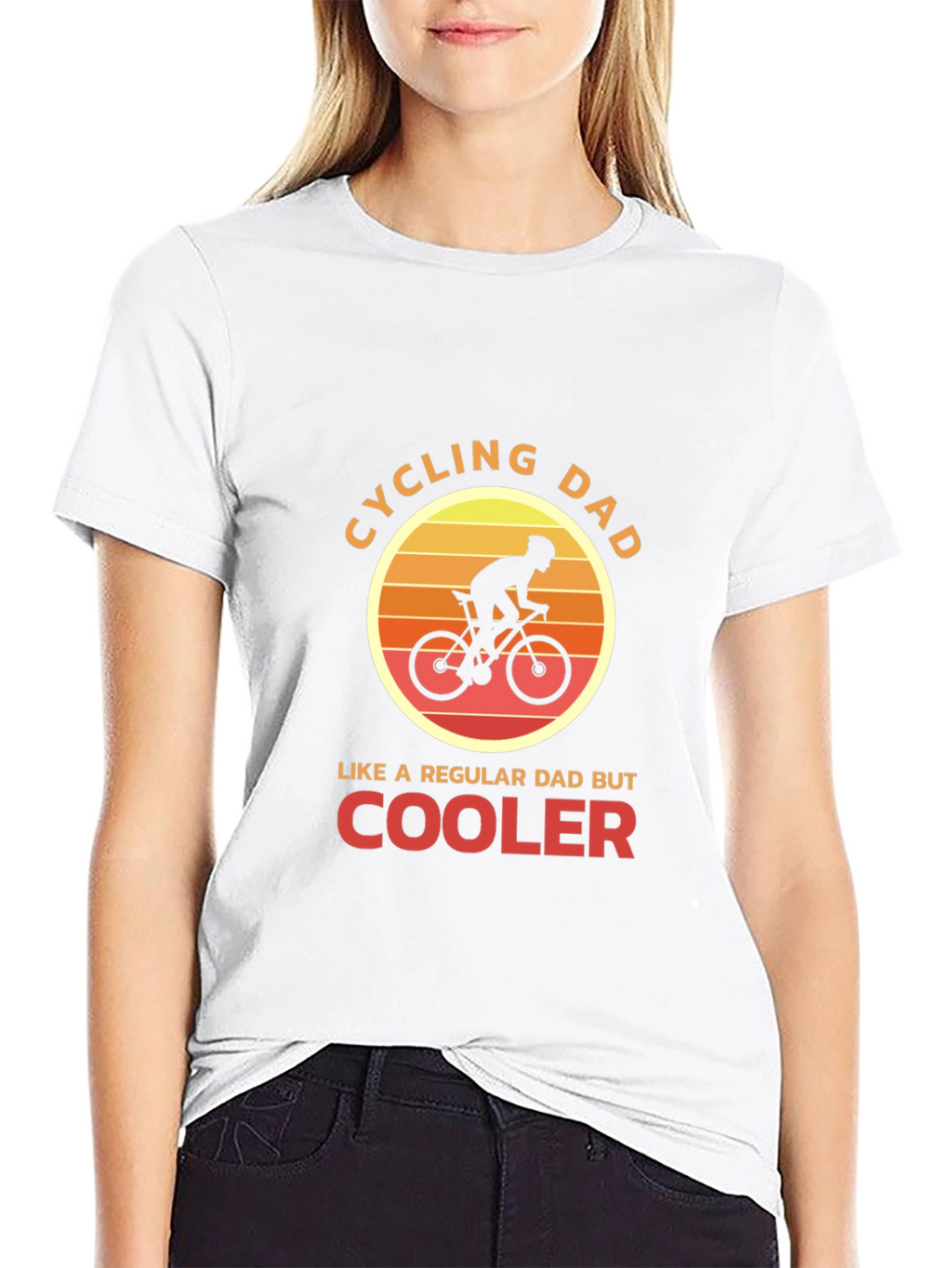 Cycling Dad T-Shirt - Cool Dad Biker Tee