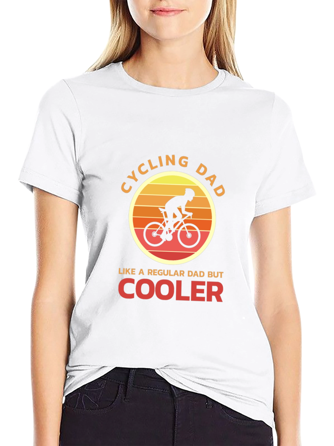 Cycling Dad T-Shirt - Cool Dad Biker Tee