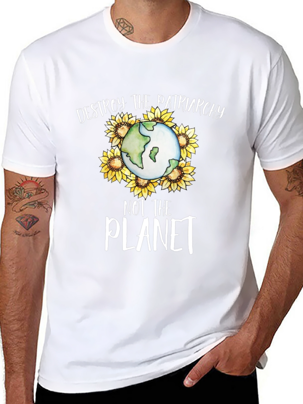 Destroy Patriarchy Not the Planet Graphic Tee
