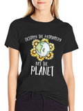 Destroy Patriarchy Not the Planet Graphic Tee