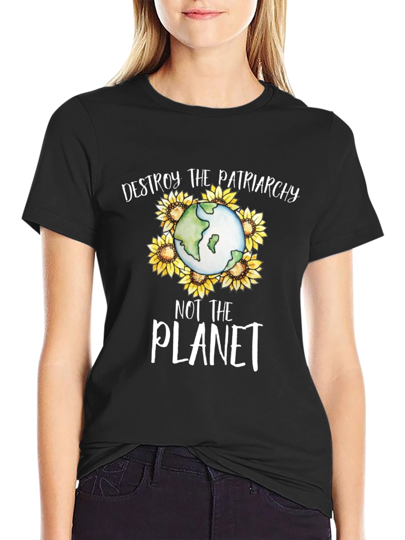 Destroy Patriarchy Not the Planet Graphic Tee