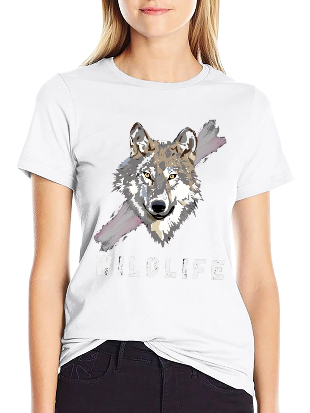 Wildlife Wolf Graphic Tee - Unisex