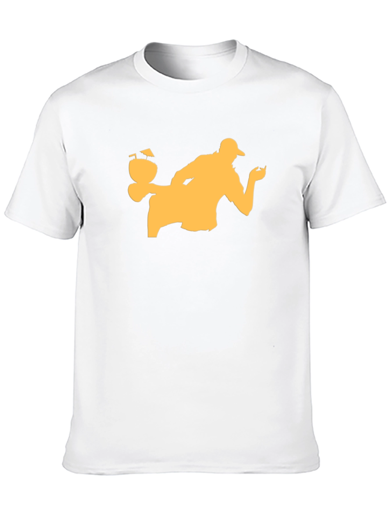 Bartender Silhouette Black T-Shirt