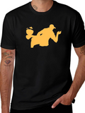 Bartender Silhouette Black T-Shirt
