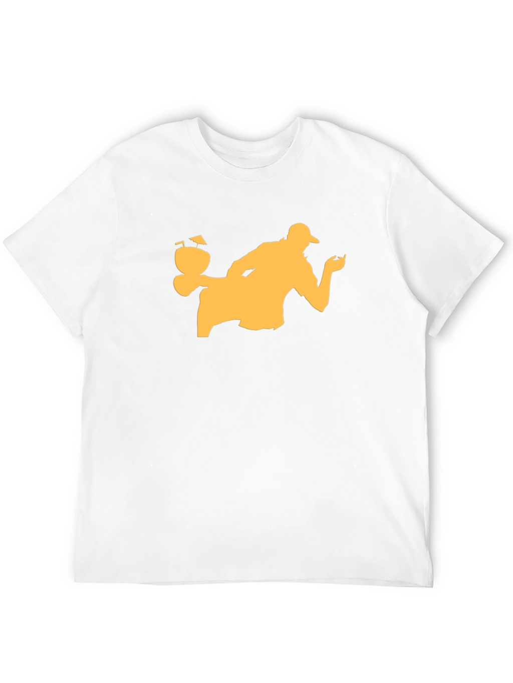 Bartender Silhouette Black T-Shirt