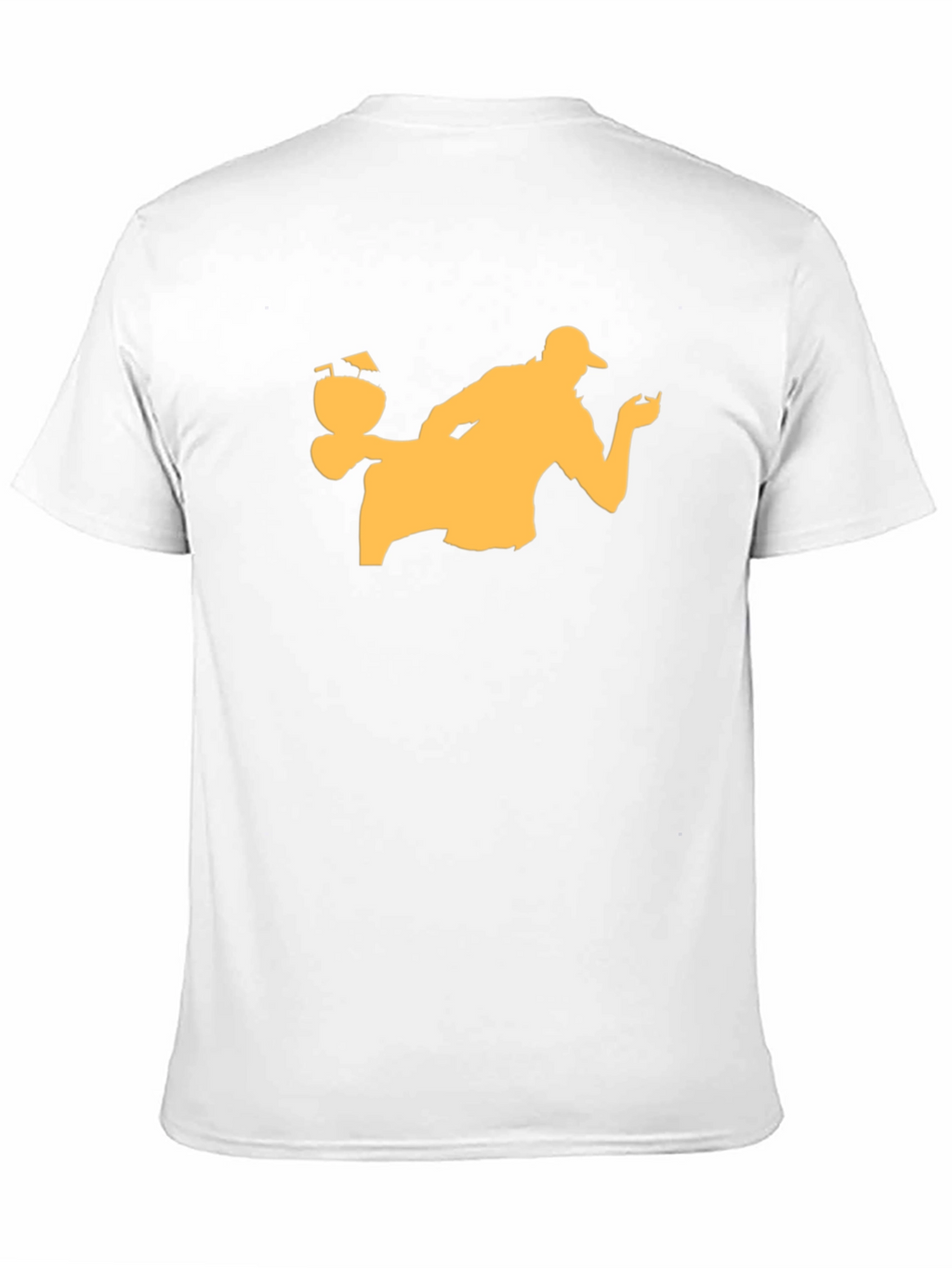 Bartender Silhouette Black T-Shirt
