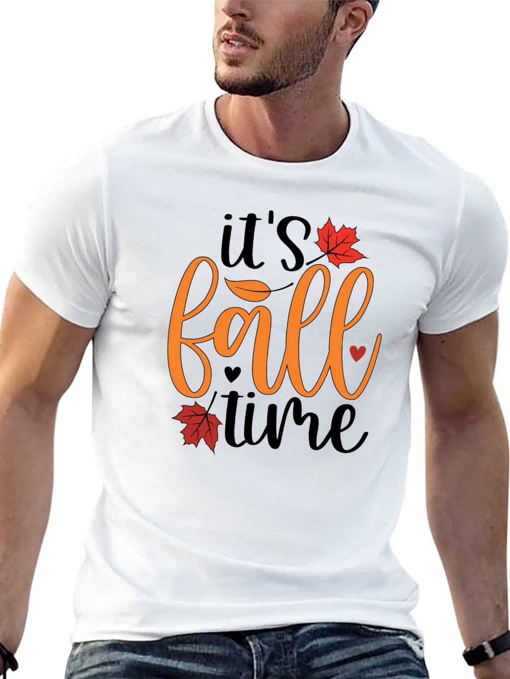 Its Fall Time Graphic Tee - Autumn Season Shirt