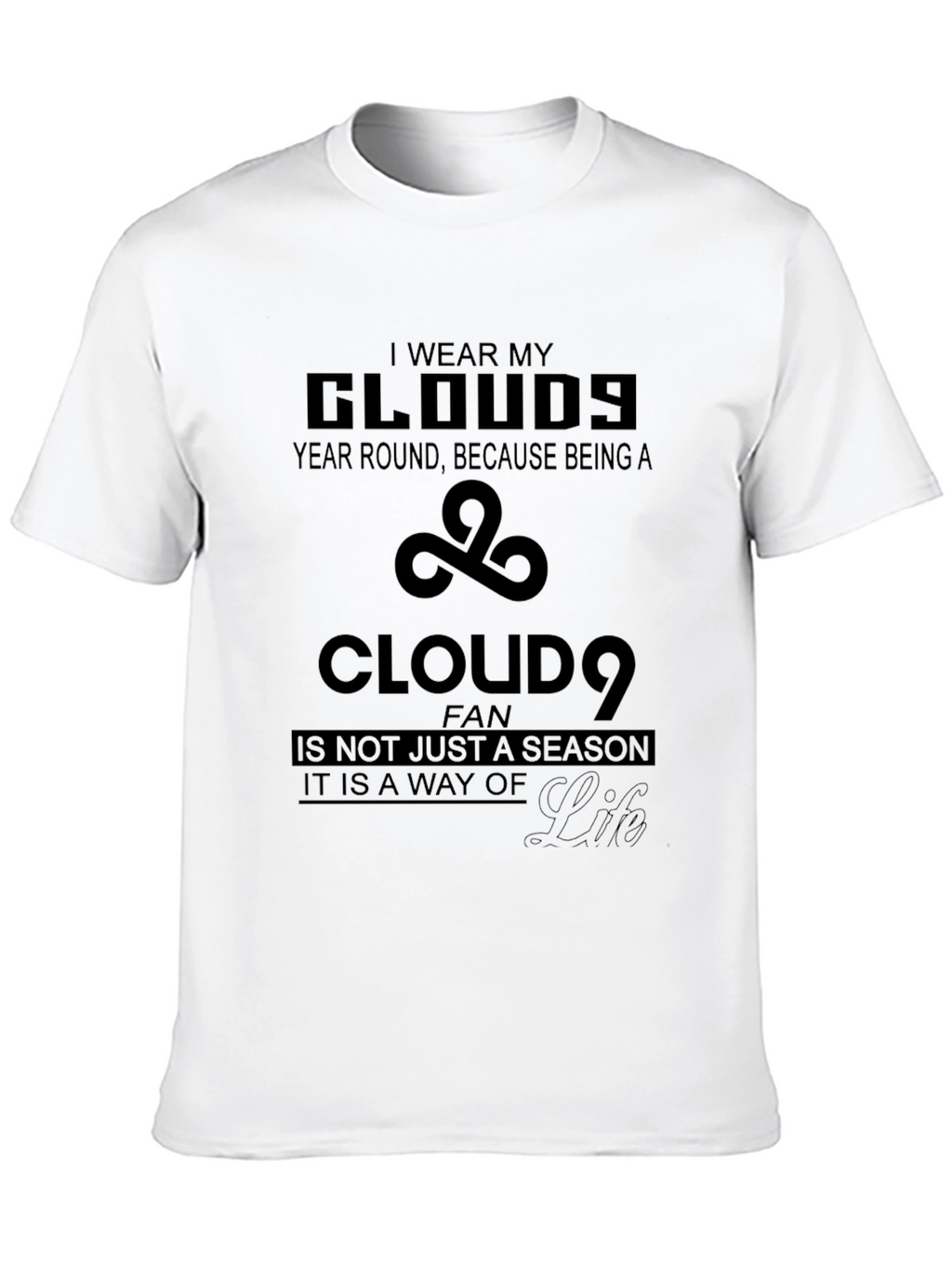 Cloud9 Fan T-Shirt - Year Round Pride