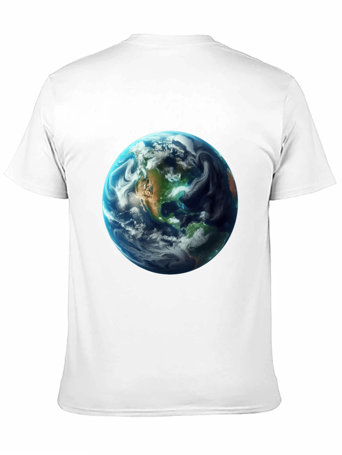 Earth Graphic Black T-Shirt