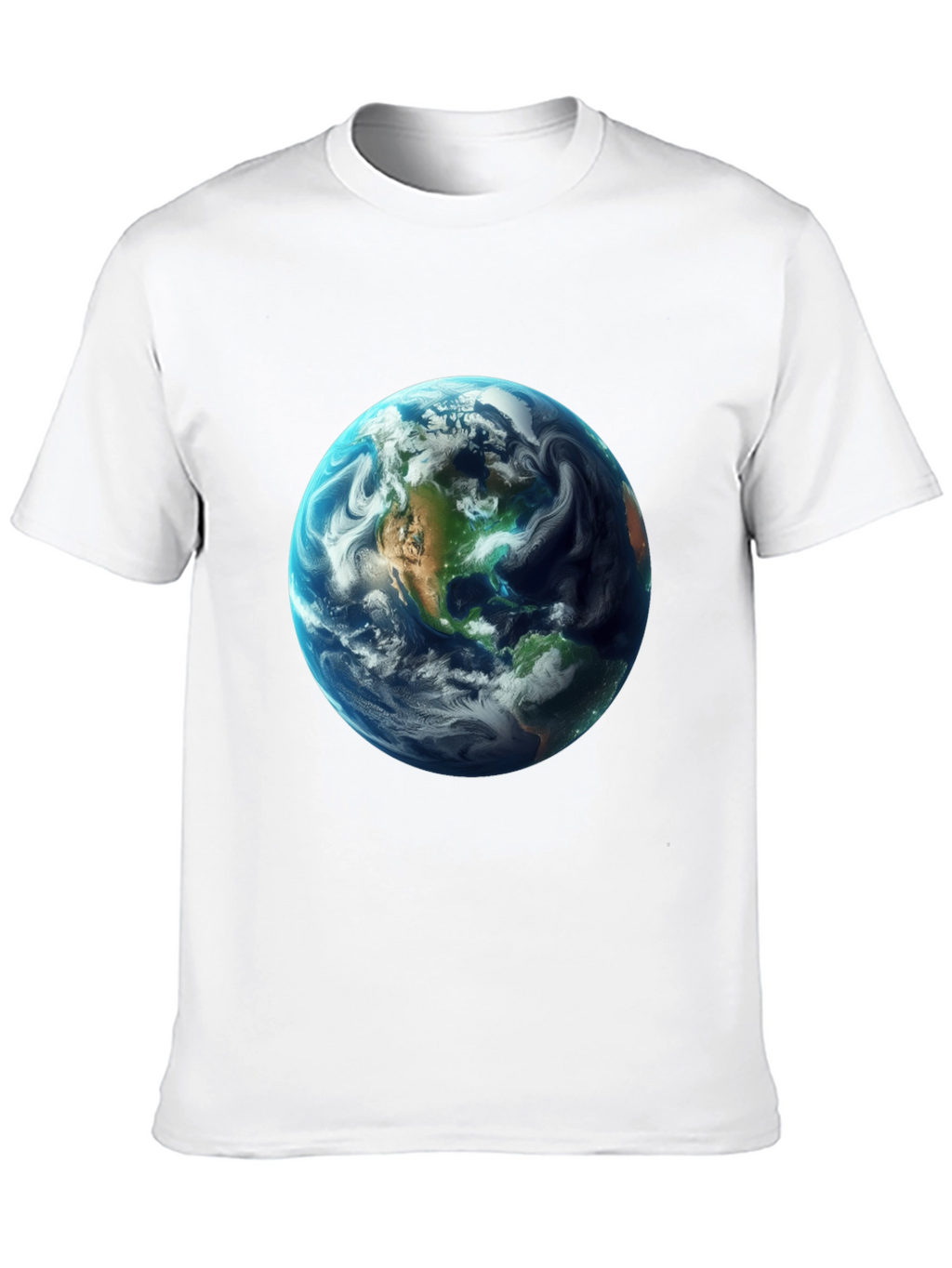 Earth Graphic Black T-Shirt