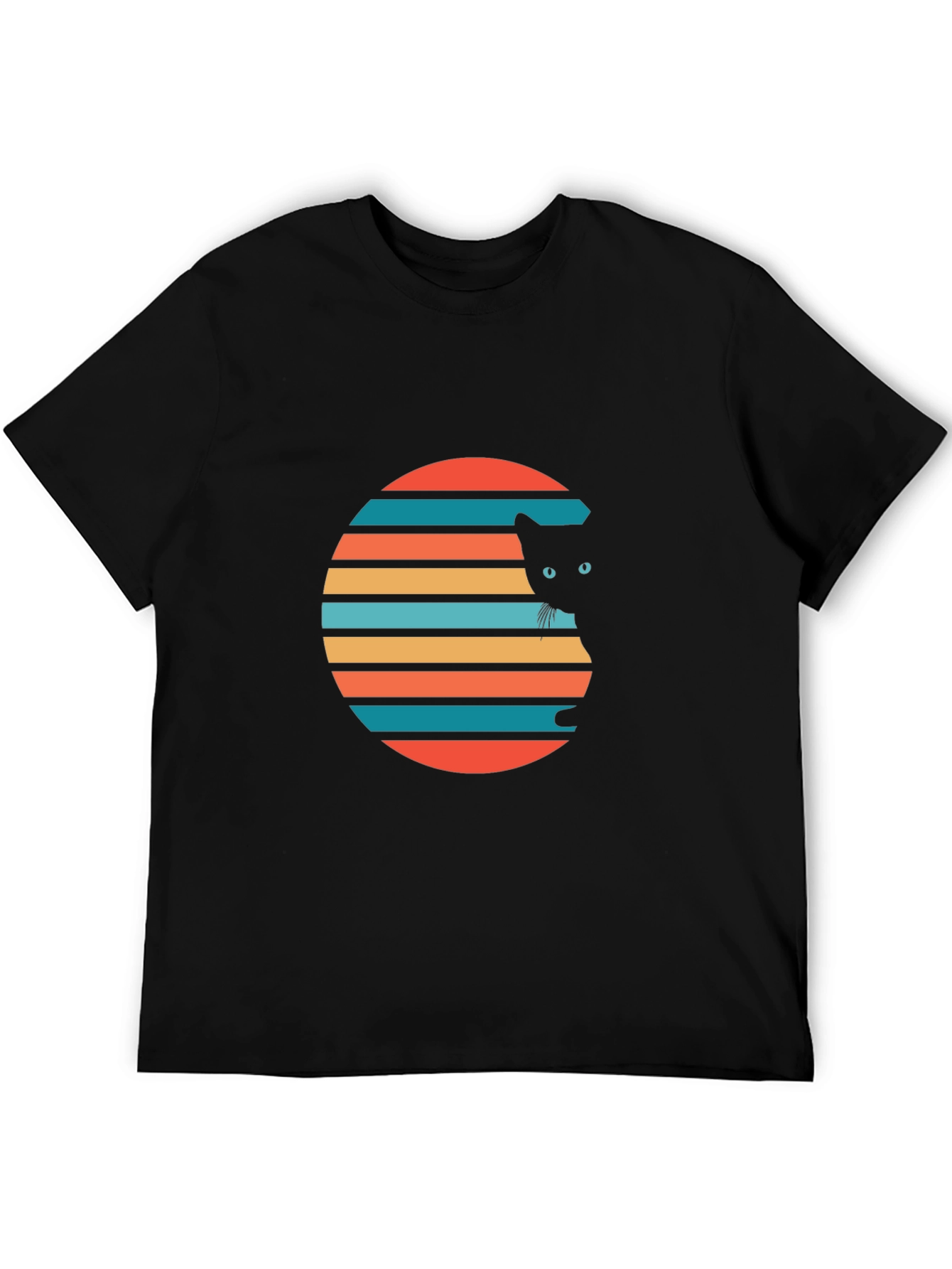 Retro Cat Graphic Tee