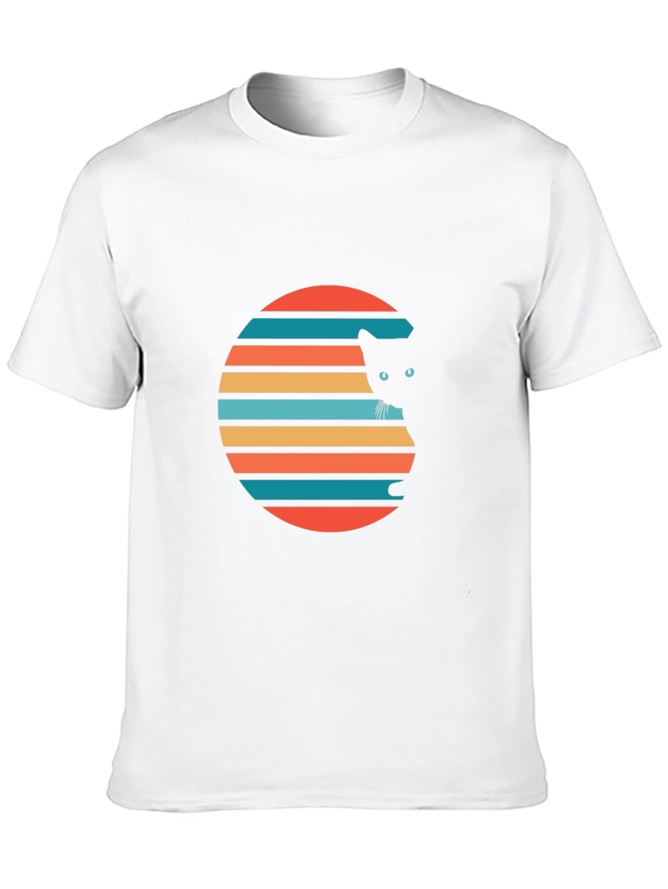 Retro Cat Graphic Tee