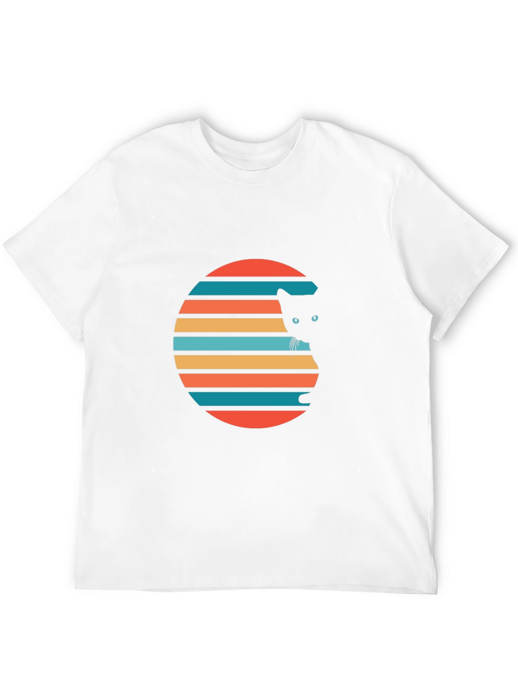 Retro Cat Graphic Tee