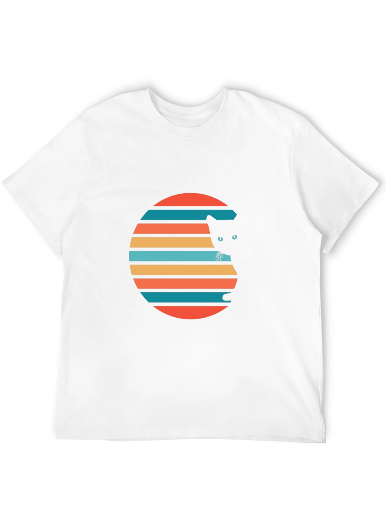 Retro Cat Graphic Tee