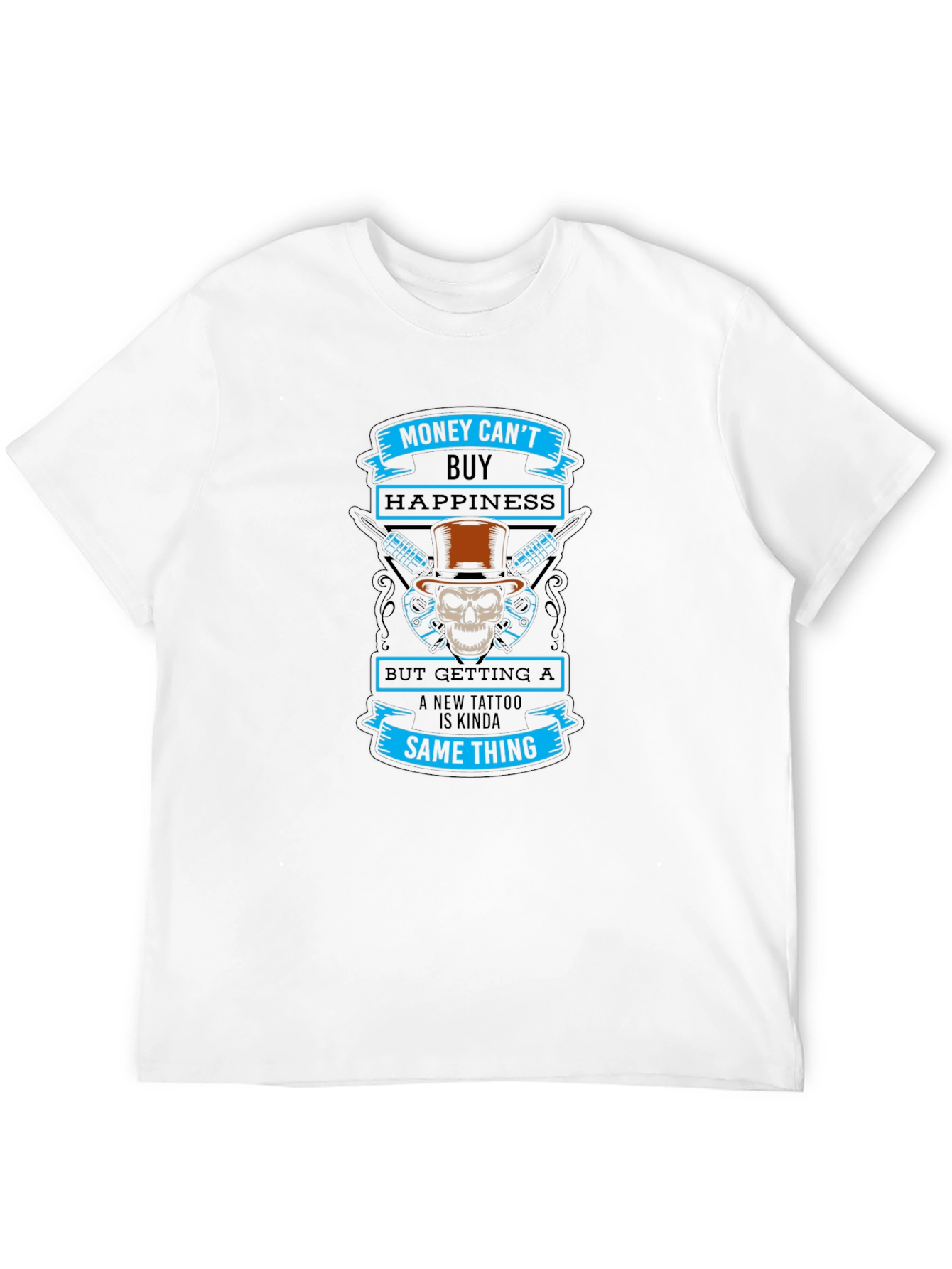 Money Cant Buy Happiness Tattoo T-Shirt