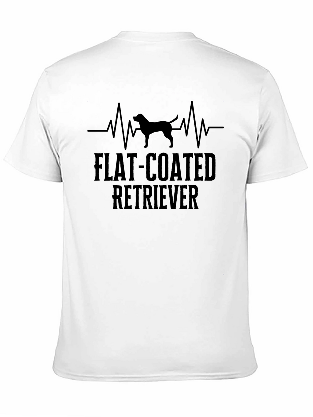 Flat-Coated Retriever Heartbeat T-Shirt