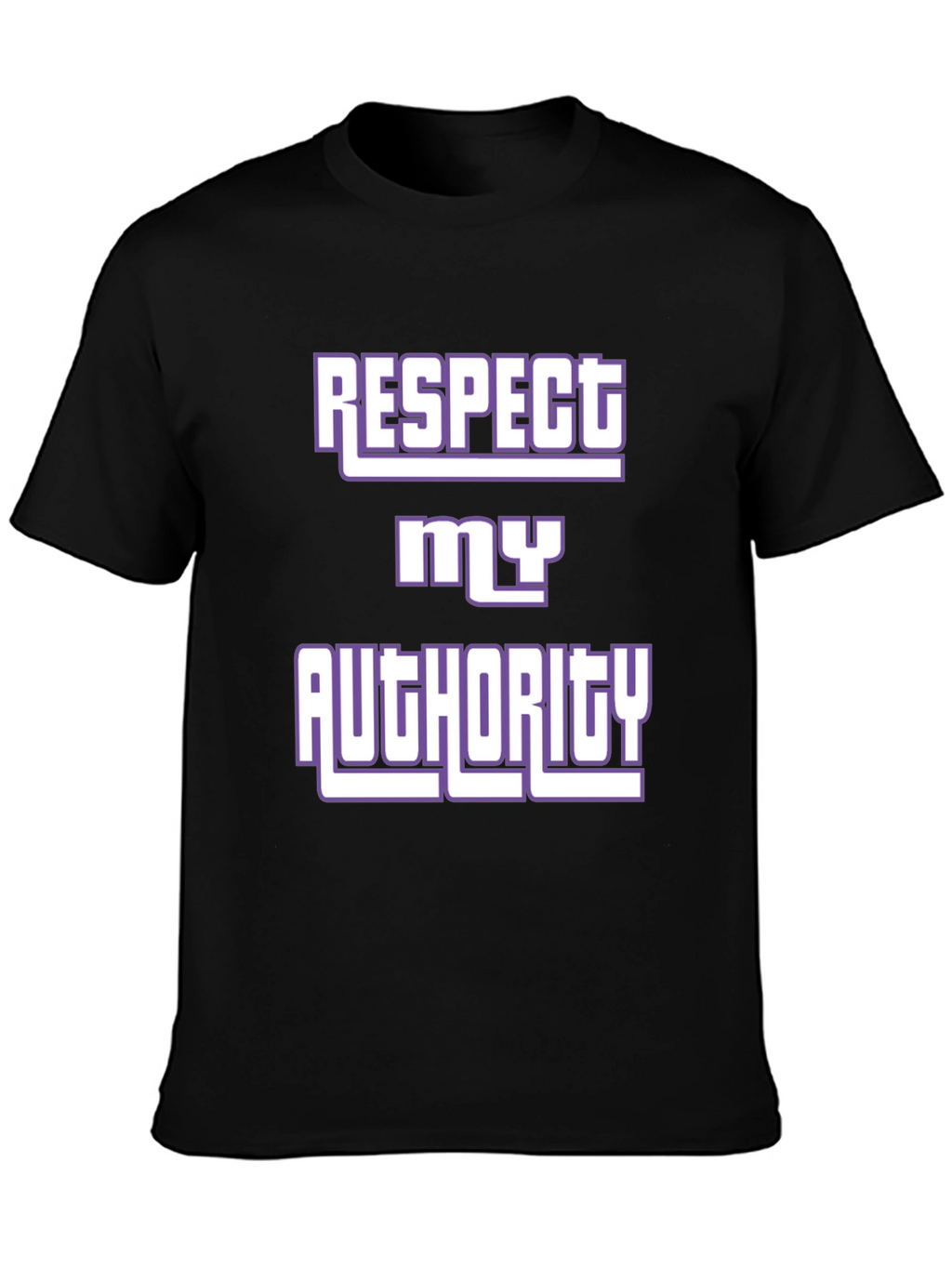 Respect My Authority Graphic T-Shirt