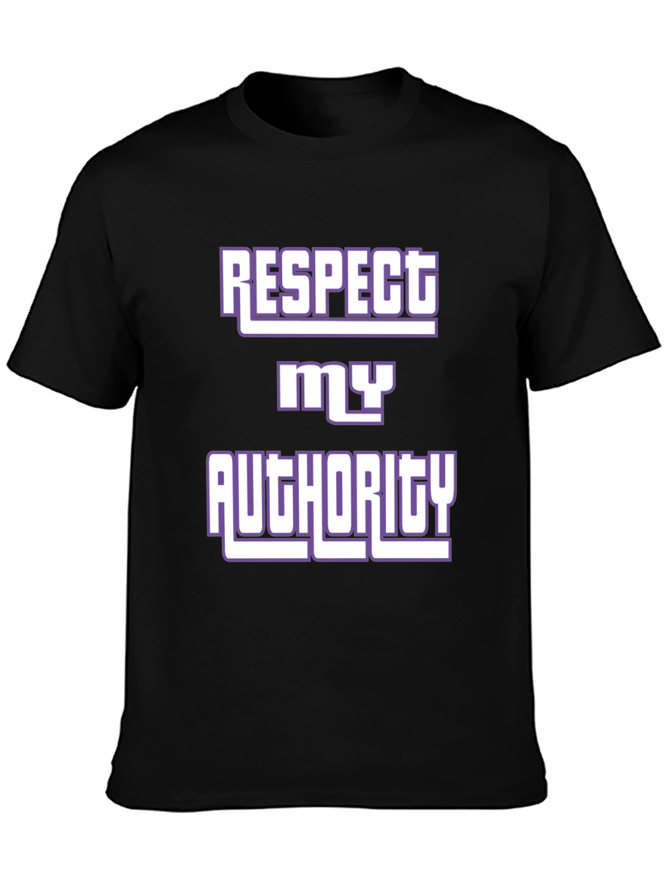 Respect My Authority Graphic T-Shirt
