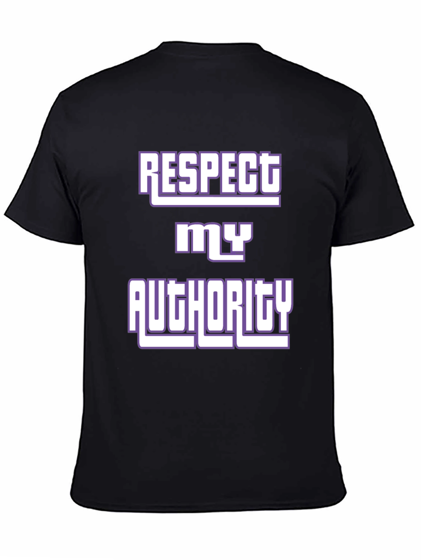 Respect My Authority Graphic T-Shirt
