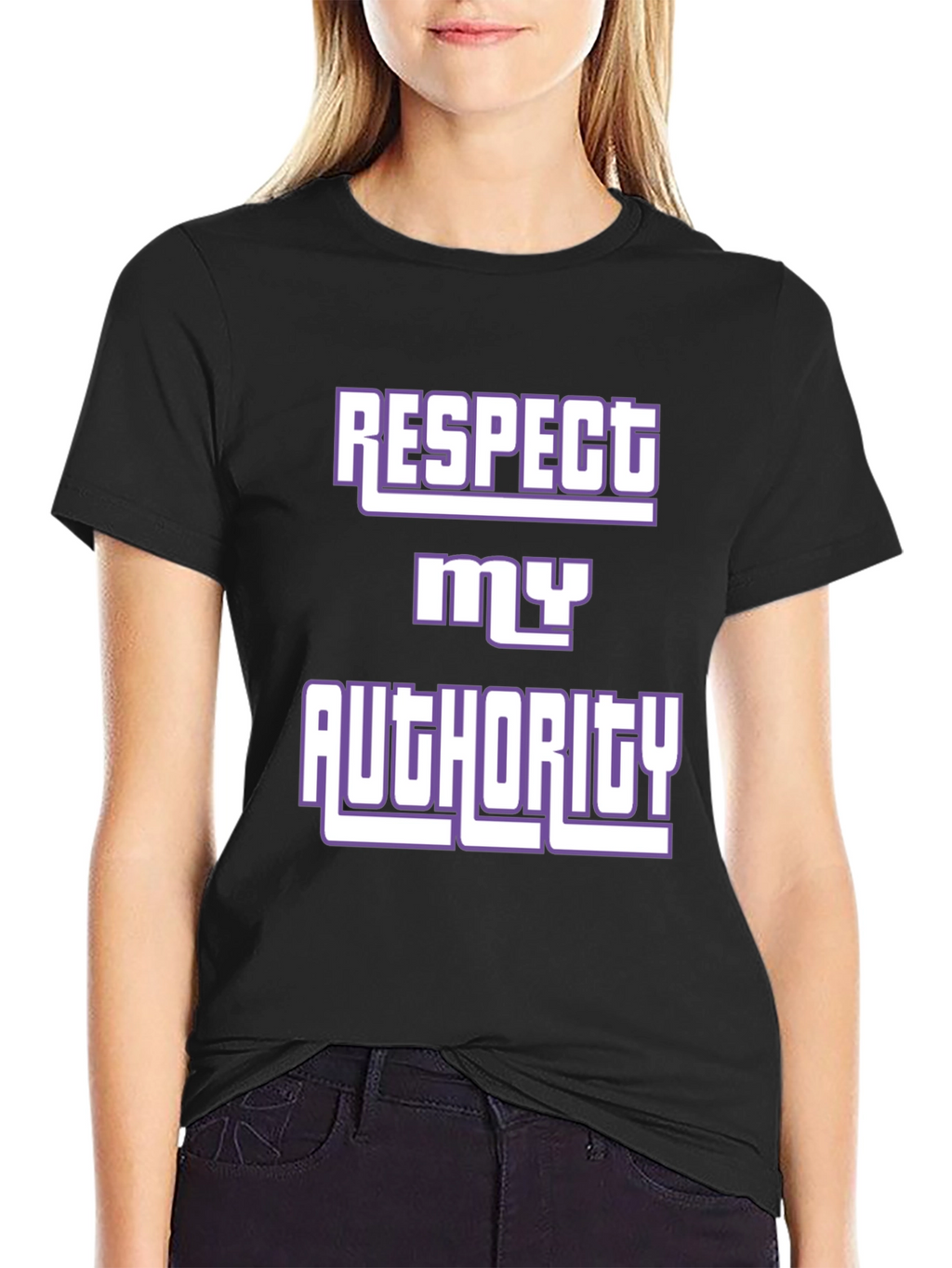 Respect My Authority Graphic T-Shirt