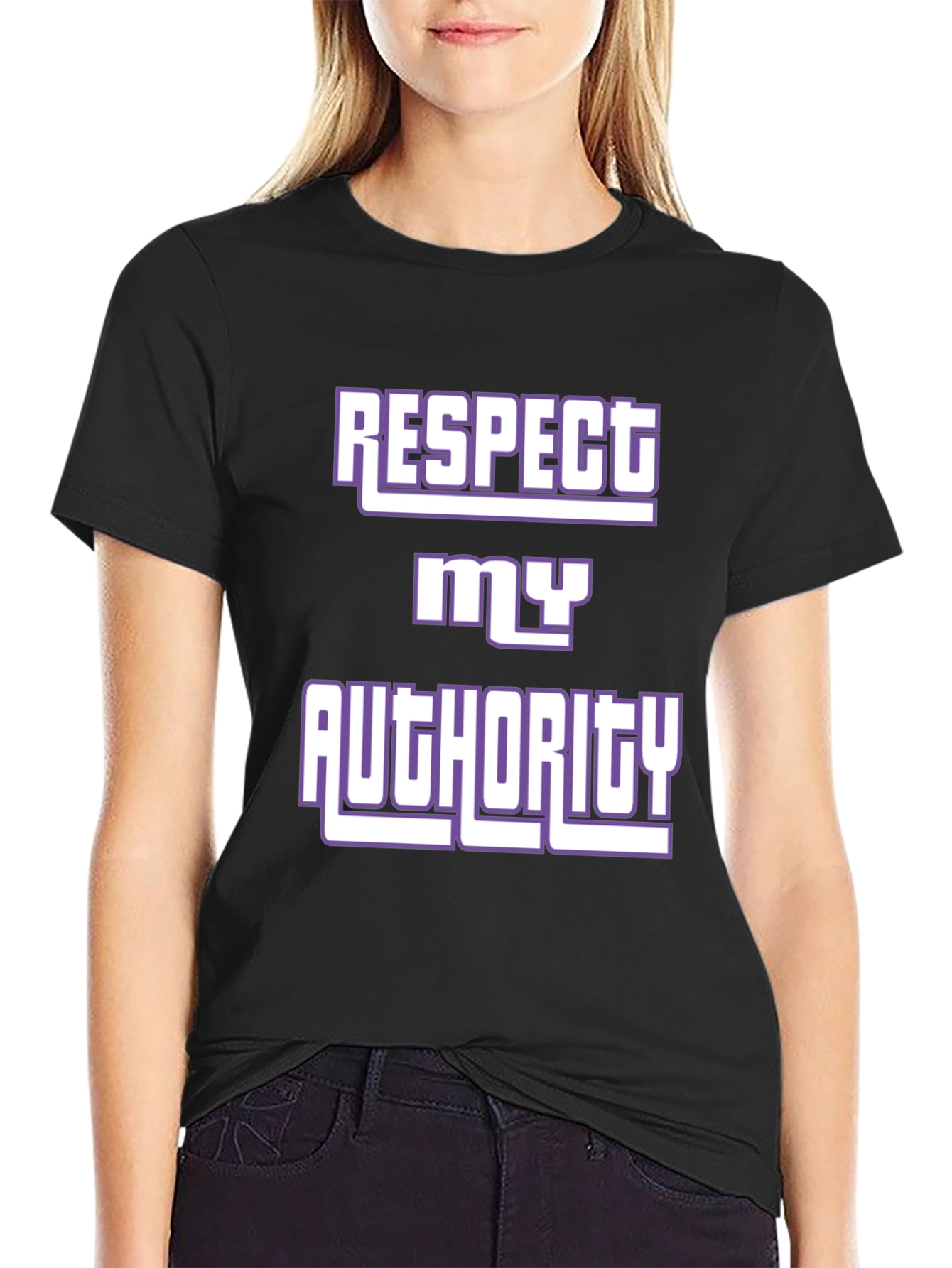 Respect My Authority Graphic T-Shirt