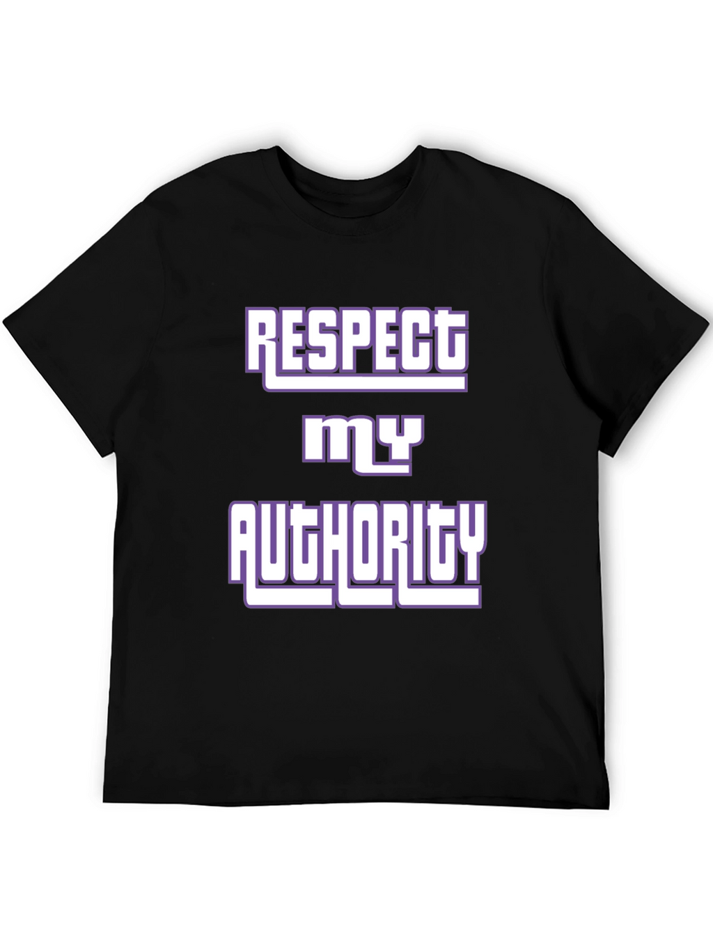 Respect My Authority Graphic T-Shirt