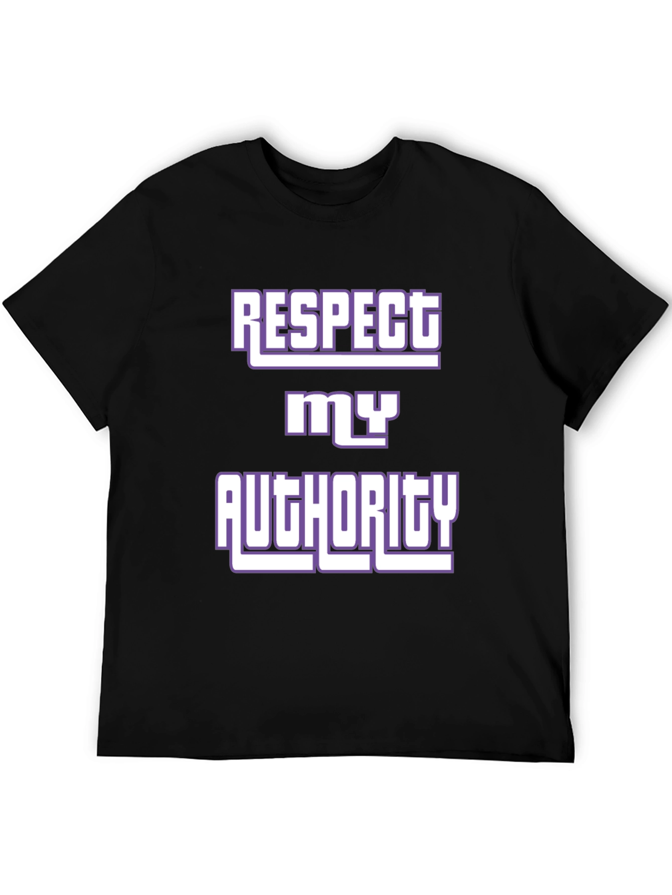 Respect My Authority Graphic T-Shirt