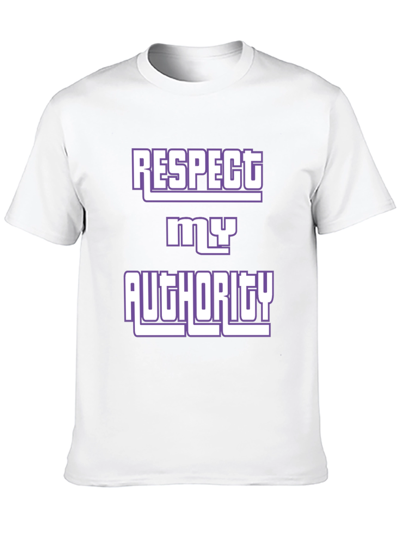 Respect My Authority Graphic T-Shirt