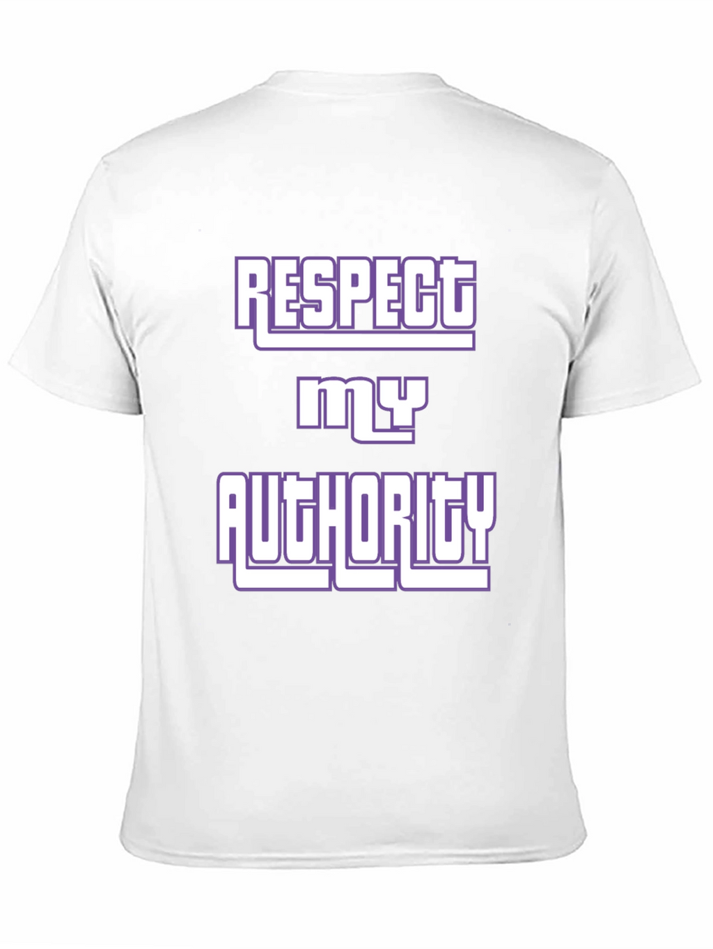 Respect My Authority Graphic T-Shirt