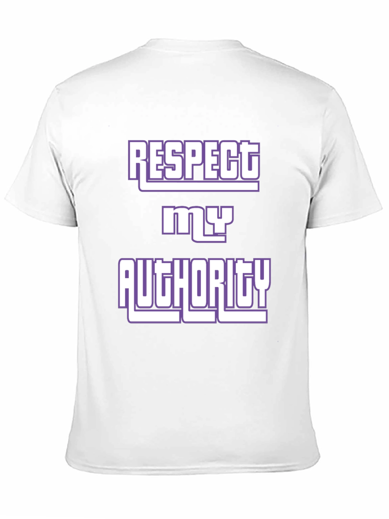 Respect My Authority Graphic T-Shirt