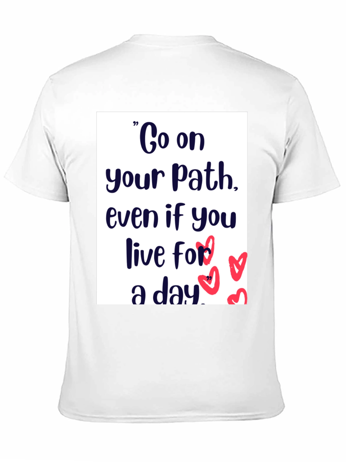 Inspirational Path Graphic T-Shirt