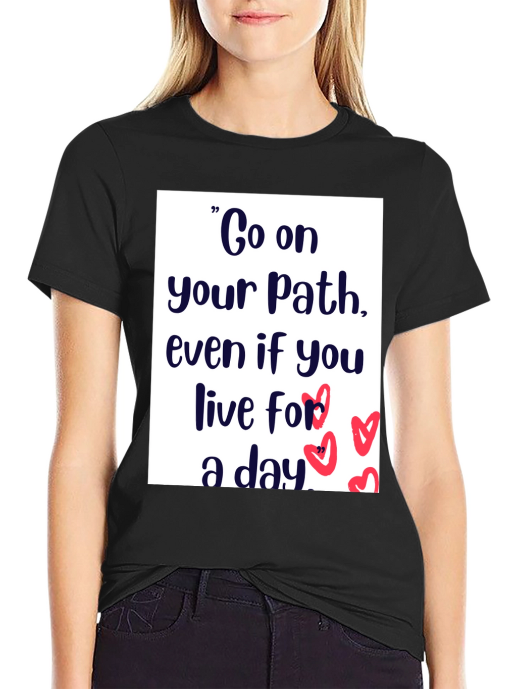 Inspirational Path Graphic T-Shirt