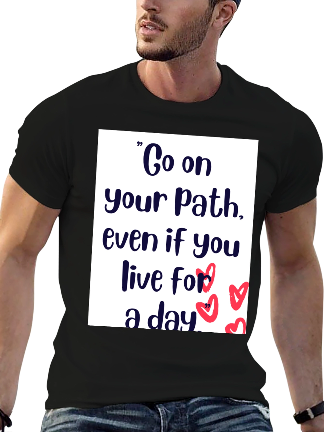 Inspirational Path Graphic T-Shirt