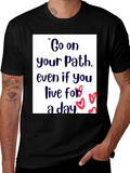 Inspirational Path Graphic T-Shirt