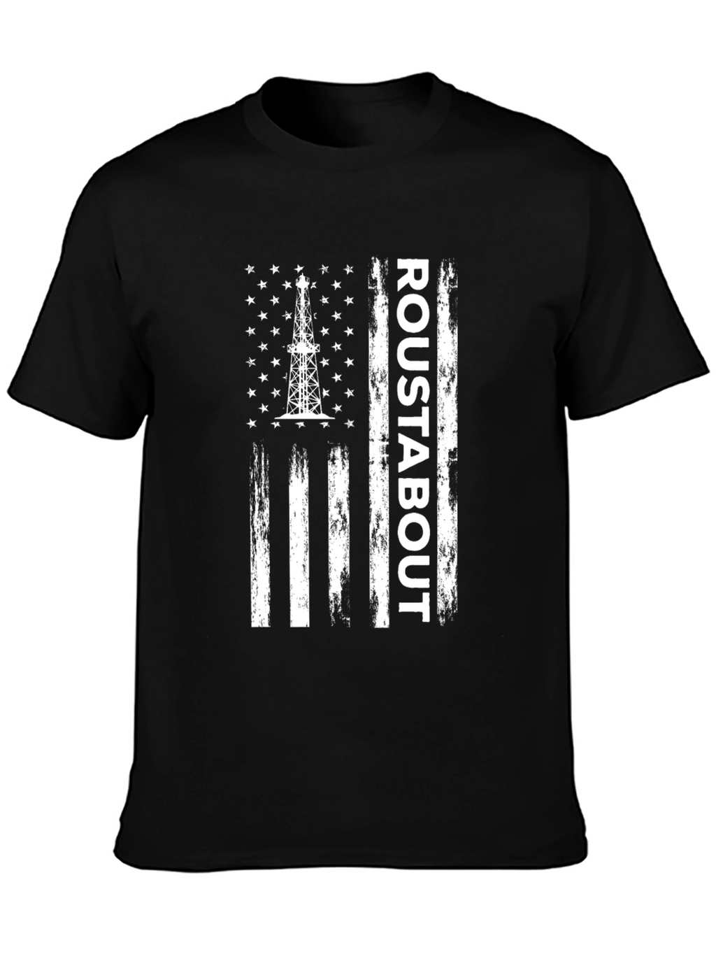 Roustabout American Flag Graphic T-Shirt