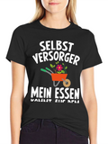 Selbstversorger Mein Essen T-Shirt