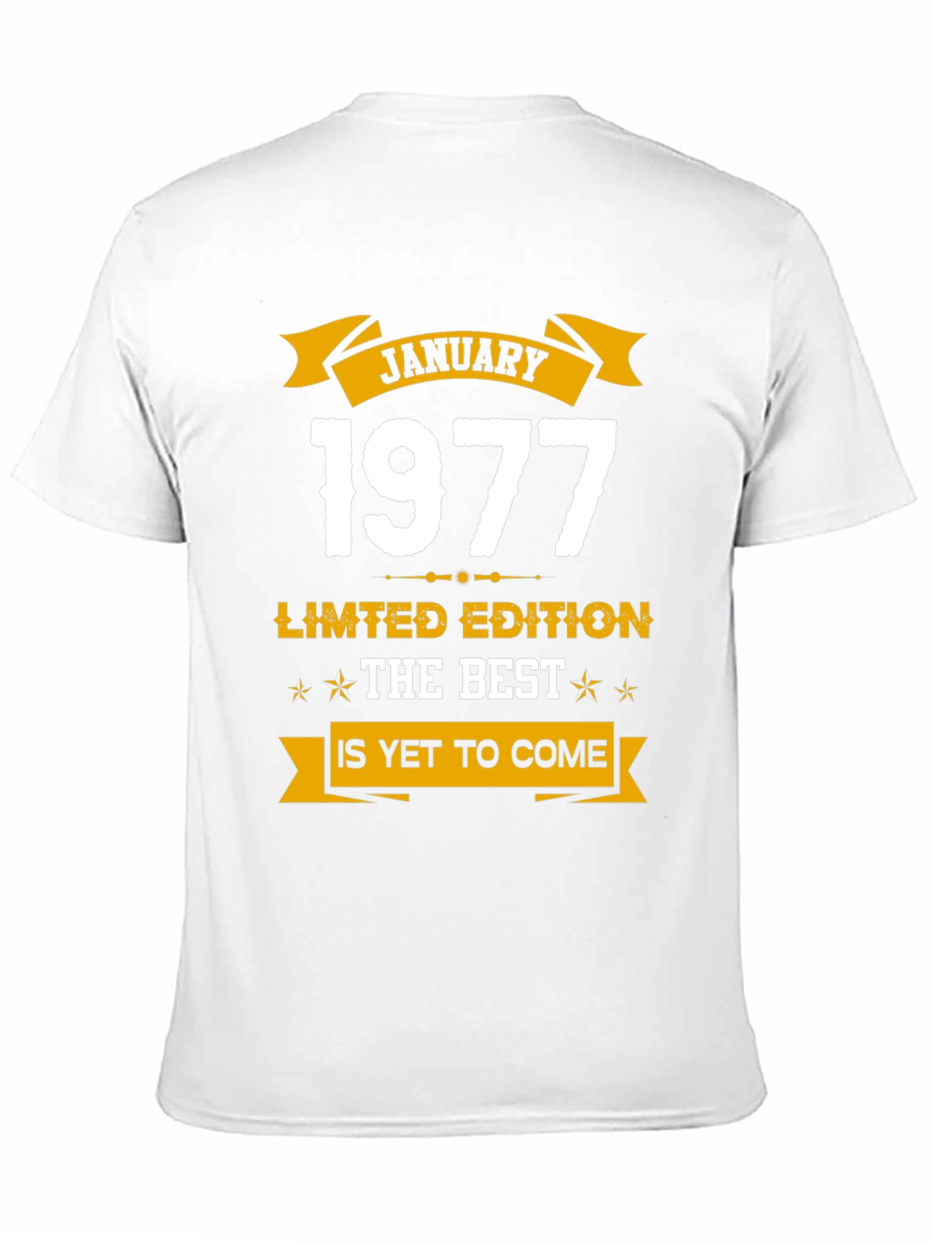 January 1977 Limited Edition Graphic T-Shirt