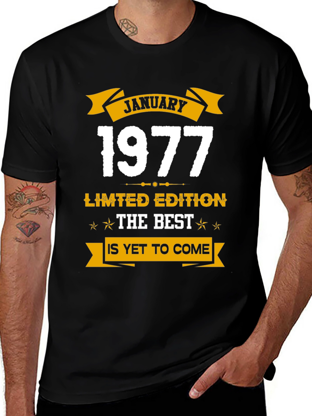 January 1977 Limited Edition Graphic T-Shirt