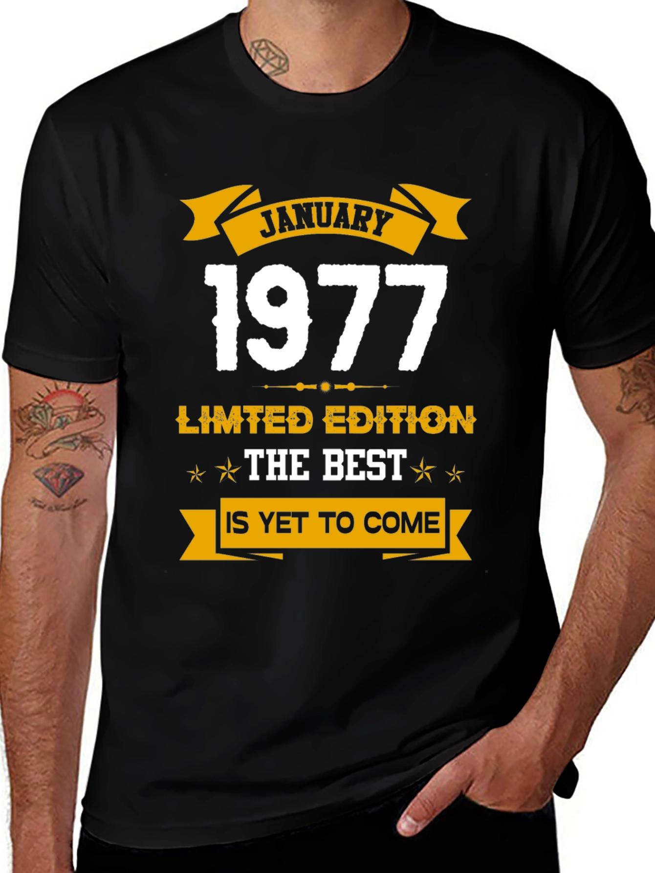 January 1977 Limited Edition Graphic T-Shirt